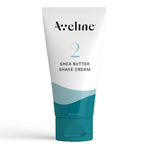 Avene shea butter shave cream tube on a white background