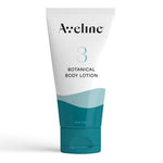 Aveline Botanical Body Lotion tube on a white background